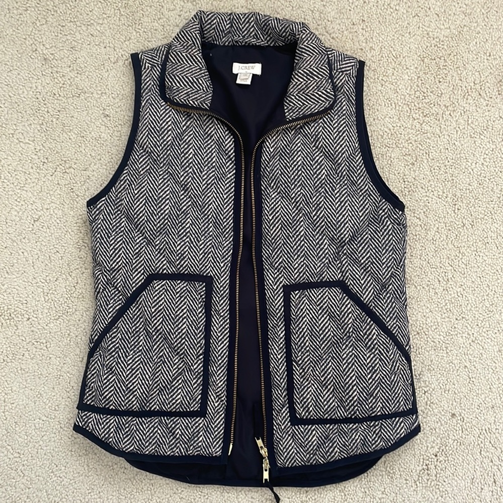 J Crew Quilted Vest
